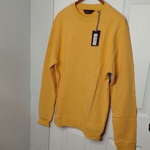 Classic Yellow Crewneck Sweater